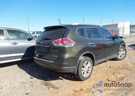 2015 Nissan Rogue Sv z USA, uszkodzony, nr VIN 5N1AT2MV9FC788664